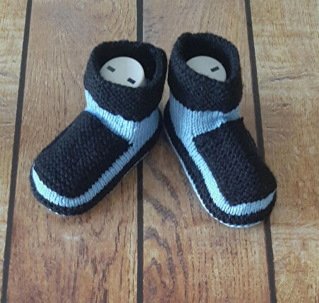 El Örğüsü Kız ve Erkek Çocuk Patik Çorap 2'li Paket Ayak Numarası (28-32)