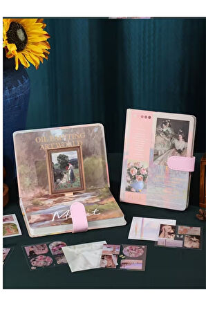 Van Gogh - Monet - Journal Defter Hediye Seti