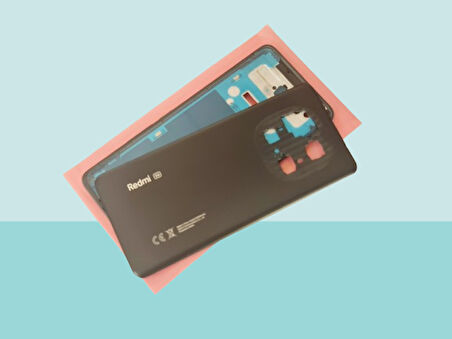 Tkgz - Xiaomi Redmi NOTE 14 PRO -5G- KASA FULL Arka Kapak Batarya Kapağı - SİYAH