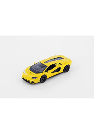 Çek Bırak 1:36 Ölçek Metal Lamborghini Countach Lpı 800-4 Hardtop Diecast Model Araba 