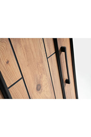PEMA HOME Etna %100 Mdf 3 Kapaklı Dolap Gardırop