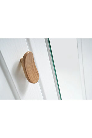 PEMA HOME Masal %100 Mdf Membran 3 Kapaklı Dolap Gardırop