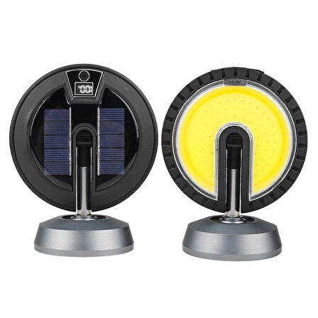 25 Watt Usb - Type-c Gi̇ri̇şli̇ Cob Ledli̇ Tek Yönlü 180 Derece Solar Çalişma Lambasi
