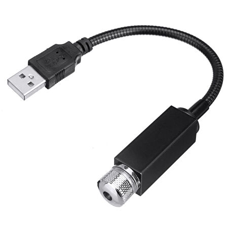 Usb Araç İçi̇ Dekorati̇f Mor Led Işik