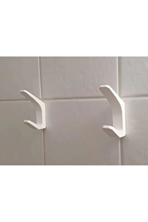 Kolay Montajlı Banyo Askısı 2 ADET | Pratik ve Şık Düzenleyici