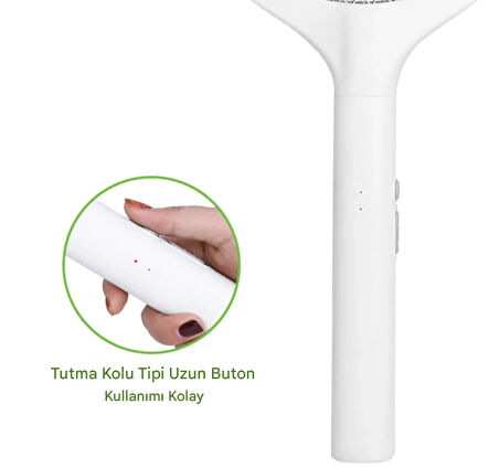 2-In-1 Elektrikli Anti-Sivrisinek Kovucu Mor Işıklı Lamba