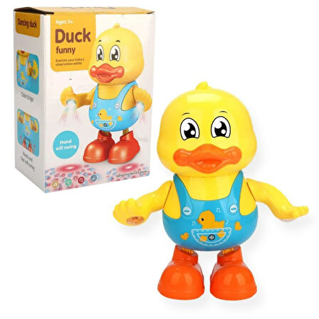 BabyDOOR Toys FS238-7A Sesli Işıklı Robot Ördek Duck Funny