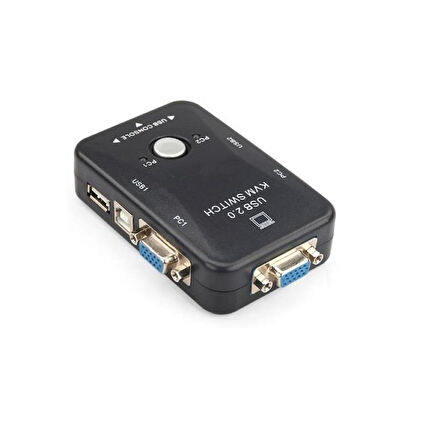 4509 2 Port USB to KVM Switch Çoklu Pc Kasa Çoklayıcı