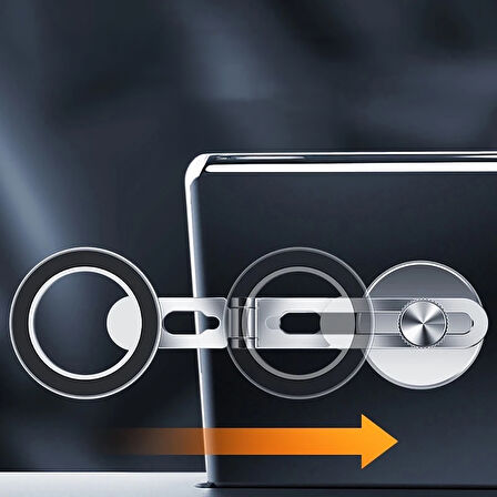 Lopard Magsafe Oynar Başlıklı Düz Zemin Araç Telefon Tutucu Çinko Alaşım Yüksek Kalite