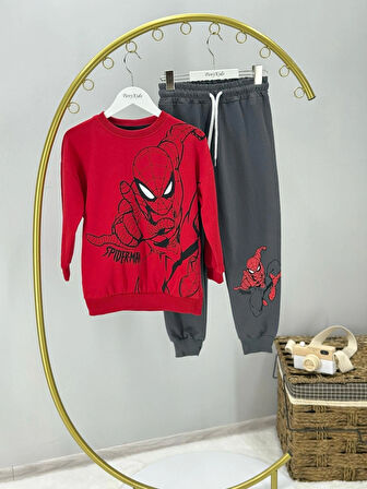 ERKEK ÇOCUK PAMUKLU 2'lİ EŞOFMAN TAKIMI ALT ÜST TAKIM