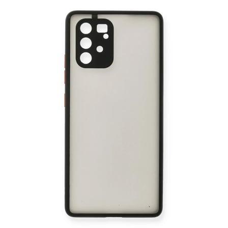 Samsung Galaxy A91 / S10 Lite Kılıf Montreal Silikon Kapak - Siyah