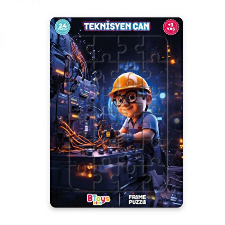 Btoys 5 Adet Lisanslı 24 Parça Btoys Can Frame Puzzle(5 Adet Puzzle Gönderilecektir.)