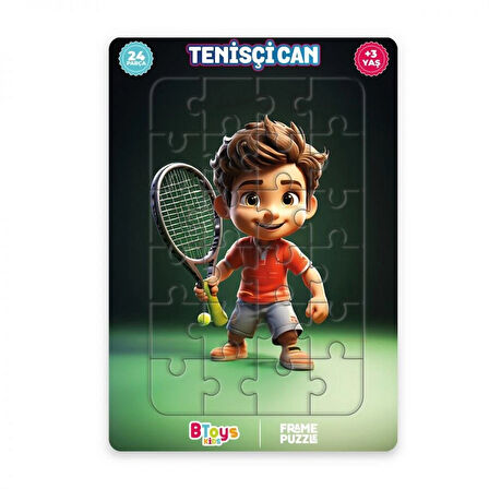 Btoys 5 Adet Lisanslı 24 Parça Btoys Can Frame Puzzle(5 Adet Puzzle Gönderilecektir.)