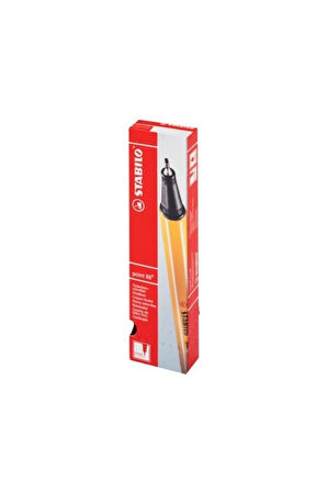 Fineliner Point 88 Ince Keçe Uçlu Kalem 88 Point 0.4 Mm Sarı 88/23 (10 Lu Paket)