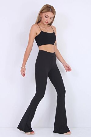 Kadın Ispanyol Paça Tayt