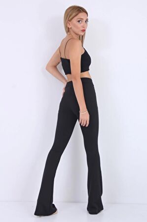 Kadın Ispanyol Paça Tayt