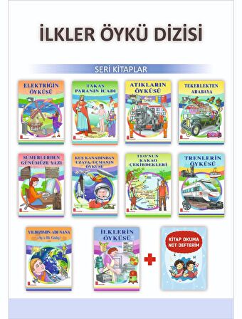 Ata 3.Sınıflar İçin İlkler Öykü Dizisi+Kitap Okuma Not Defteri