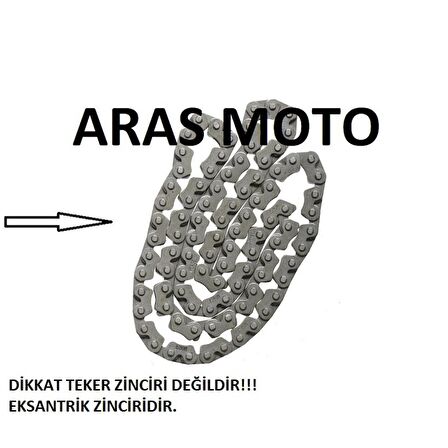 Bajaj Pulsar Ns 200-Rs 200 Egsantrik Zinciri Oem.Tüm Yıllara Uyumlu-Arasmoto