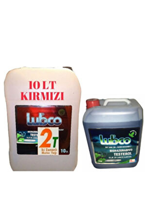 2t Kırmızı 10lt Ve Bıçkı Yağı 5 Litre