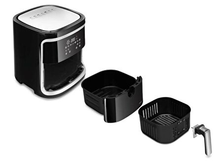 Gold Master GM-7485 ExtraFry 7 lt Yağsız Airfryer Siyah