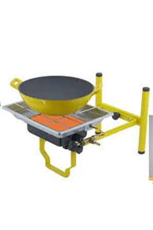 Tüplü Soba Portatif Aayaklı Çok Amaçlı Komple Set Dendantörlü Hortumlu Set