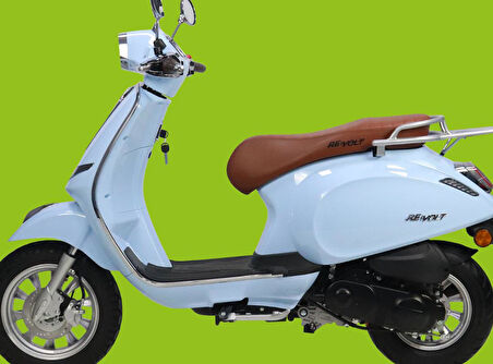 RS4 BENZINLI SCOOTER (50CC) BEYAZ