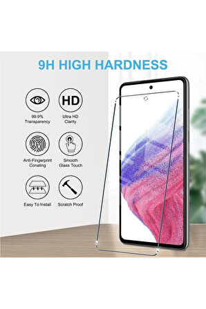 Samsung Galaxy A53 / A52 / A51 Tam Uyumlu Nano Ekran Koruyucu Kırılmaz Cam - Ince Ve Esnek