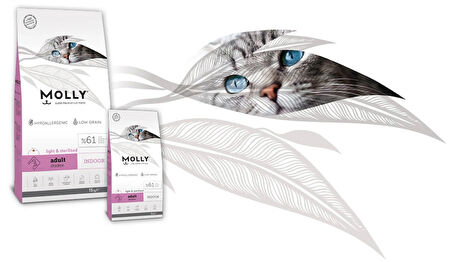 Molly KISIR TAVUKLU KEDİ MAMASI 2 KG