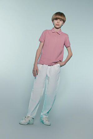 DeFacto Erkek Çocuk Polo Yaka Basic Düz Kısa Kollu Tişört D7797A825SMPN111