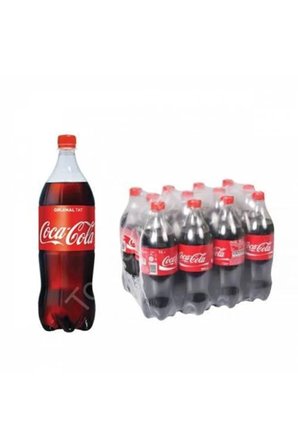 Coca Cola Kola Şekerli Sade 12 x 1 Lt