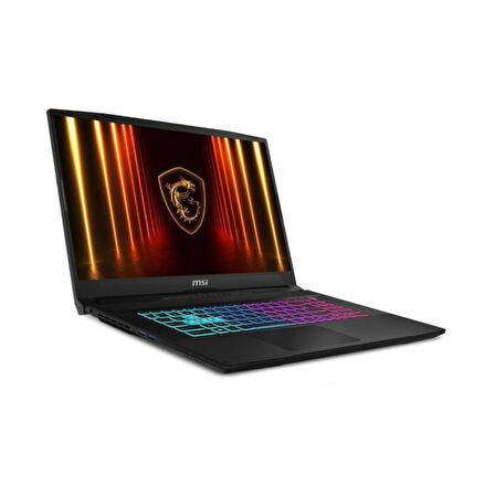 MSI KATANA 17 HX i7-14650HX 40-GBDDR5 4 TBSSD RTX5060 (8GB-GDDR7-115W) 17.3" 2K QHD 240Hz IPS Windows 11 Pro + HMF Sırt Çantası B14WFK-257XTRHMF30