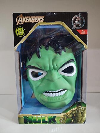 Hulk yeşil maske ışıklı