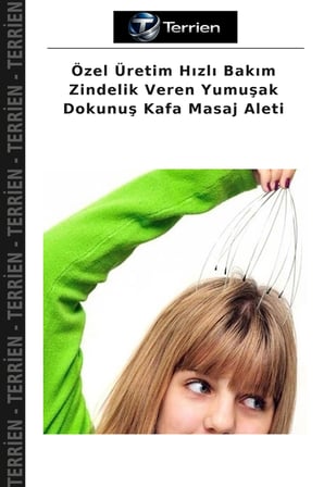 Özel Üretim Hızlı Bakım Zindelik Veren Yumuşak Dokunuş Kafa Masaj Aleti