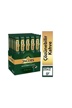 Jacobs Monarch Gold 2 gr 25'li Hazır Kahve