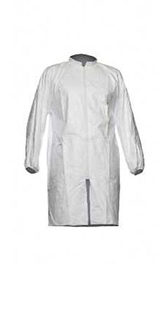 DuPont™ Tyvek® 500 Labcoat PL309 2 Cepli Fermuarlı Laboratuvar Önlüğü