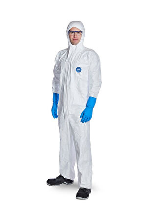 Tyvek® 500 Xpert Başlıklı Kimyasal Koruyucu Tek KullanımlıkTulum 2XL