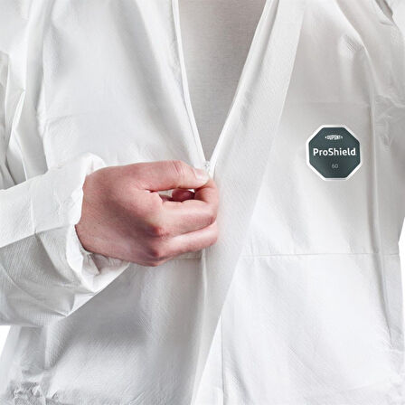 ProShield 60 Lamineli Tek Kullanımlık Kimyasal Dayanımlı Koruyucu Tulum S