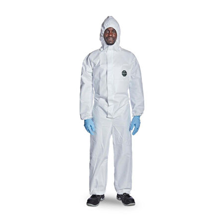 ProShield 60 Lamineli Tek Kullanımlık Kimyasal Dayanımlı Koruyucu Tulum XL