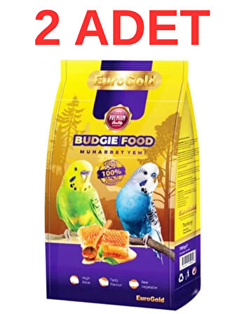 EuroGold Ballı Ve Meyveli Muhabbet Kuşu Yemi 500 Gr X 2 Adet