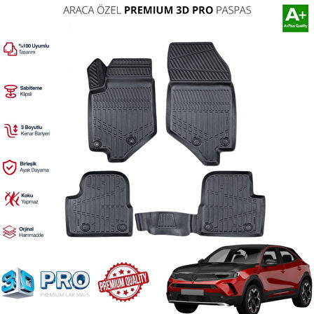 MOKKA 2 ARACA ÖZEL 3D PASPAS 2021 2022 2023 2024 2025