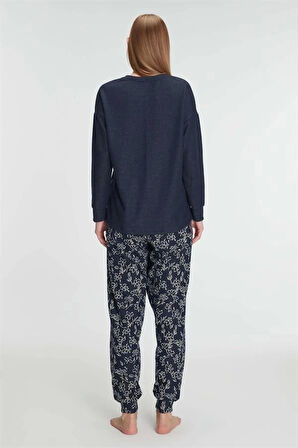 AmoraSecret AmoraSecret Uzun Kol Sweatshirt Pantolon Pijama Takımı