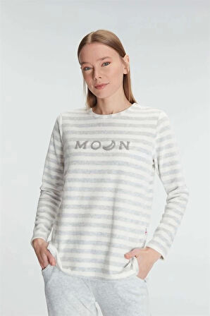 AmoraSecret Anıl Pamuklu Uzun Kollu Pijama Takımı