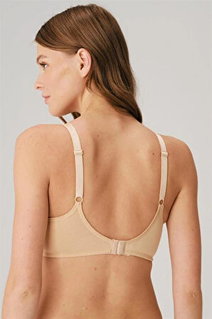 AmoraSecret Pamuklu Balensiz Lohusa Önden Açılan Ten Emzirme Sütyeni