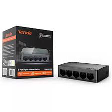 Tenda Sg105m 5 Port 10 / 100 / 1000 Mbps Gigabit Switch