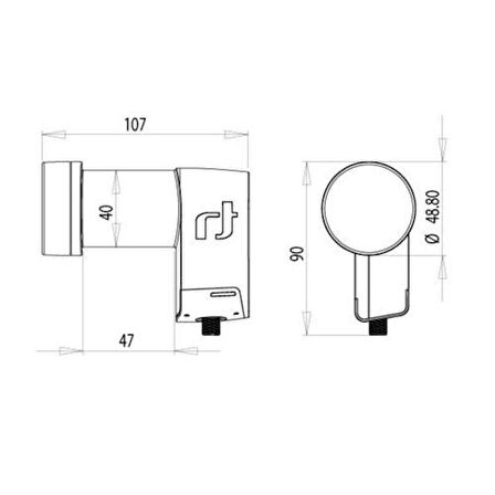 Inverto RED Tek Çıkışlı Lnb IDLR-SINL40