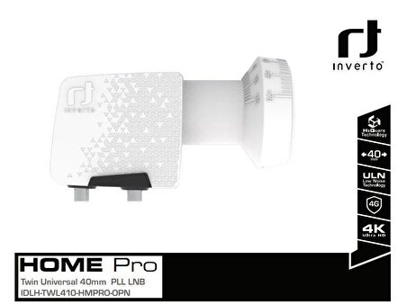 Inverto Home Pro ULN Twin LNB Full HD 4K Uyumlu