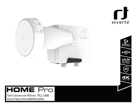 Inverto Home Pro ULN Twin LNB Full HD 4K Uyumlu