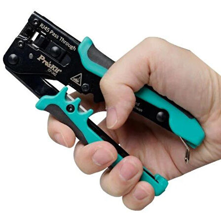 Proskit CP-342  8p8c Rj45 Moduler Konnektör Sıkma Pensesi(Yeni Nesil)