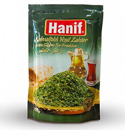 Hanıf Kahvaltılık Yeşil Zahter 300 G