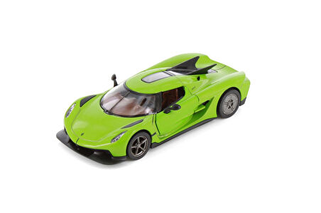 Kinsmart Metal Çek Bırak Araba Koenigsegg Jesko Absolut 1/36 Ölçekli